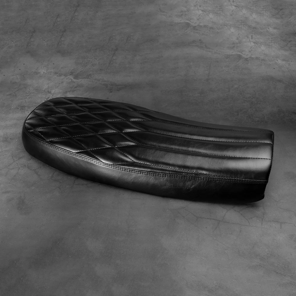 

630mm Universal Flat Brat Motorcycle Styling Custom Seat Vintage Cafe Racer Hump Saddle Seat Cover