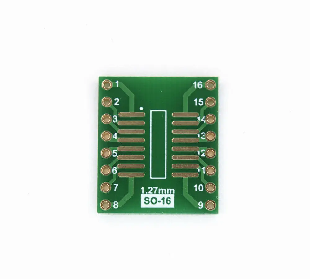 SO SOIC SSOP16 to DIP16 IC Adapter sop16 socket test experiment board SMD