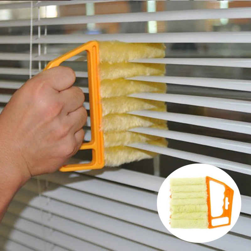 Blinds Dust Cleaner Magic Brush Convenient Useful Wiper Household Accessories Small Things For Home Use Zero Waste Innoval Items