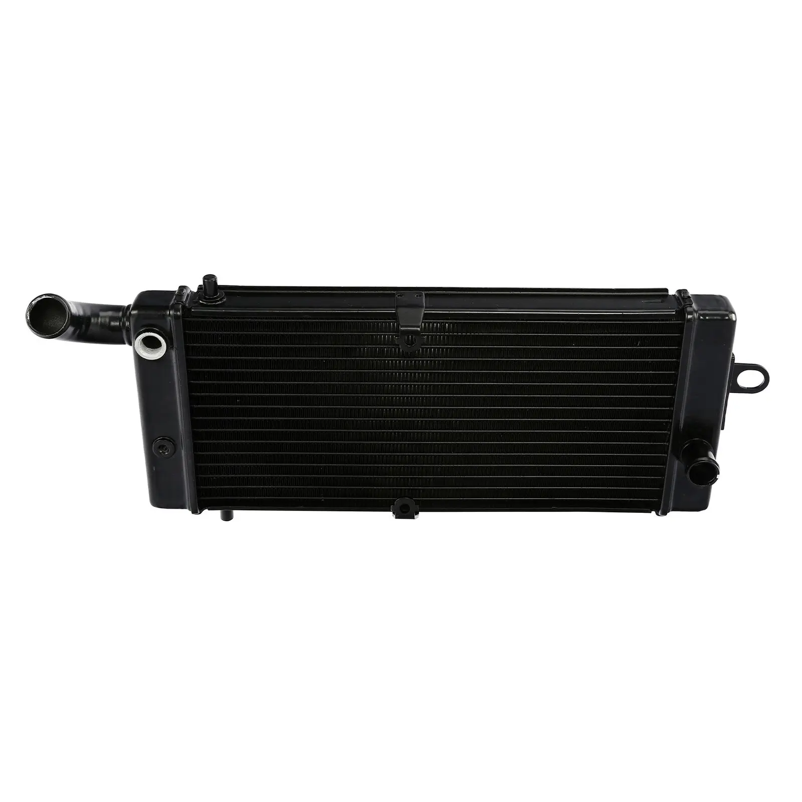 

Motorcycle Black Aluminum Radiator Cooler Cooling For Honda VT750 VT 750 2004-2009 2006 2007 2008 2005