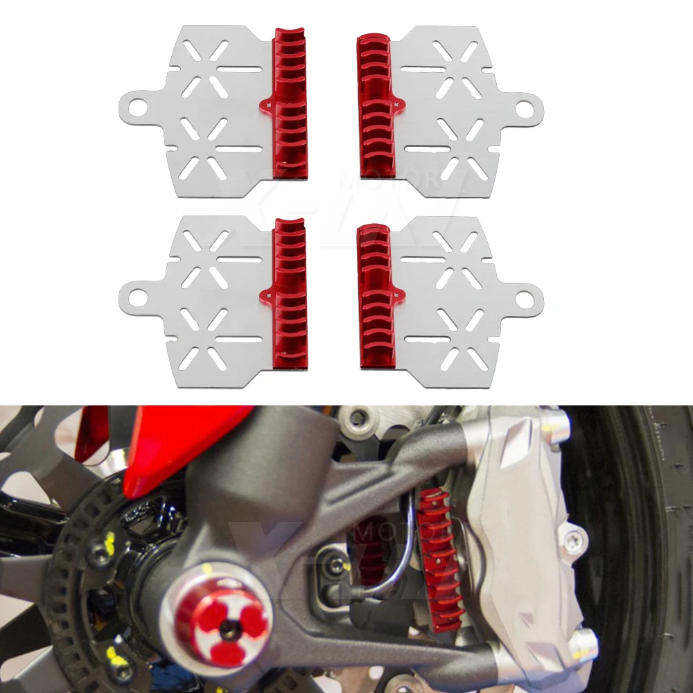 

For Ducati XDIAVEL 1200 1262 2016-2021 XDIAVEL DARK 1262 / TWN 1260 Motorcycle Brake Pads Radiator Brake Plate Protector