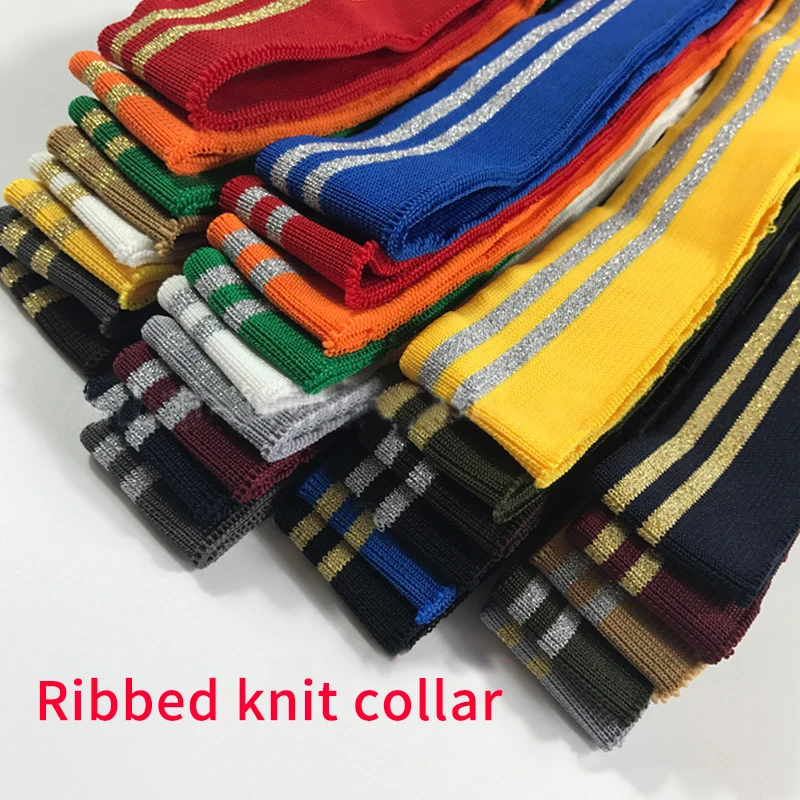 3.5cm Wide Rib Spandex Fabric For Cuff And Jacket Collar Fabric Clothing Accessories TJ0509