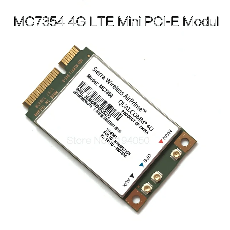 WDXUN MC7354 Wireless Mini PCIE LTE 4G QUALCOMM WCDMA GSM GPRS GNSS UMTS Support Gobi API 4G module