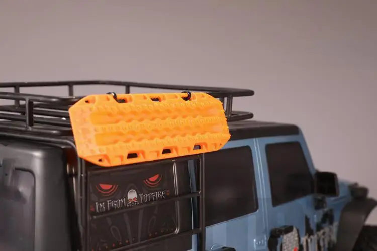 Für 1/10 Rc Kettenfahrzeug Trax Trx4 Schutz Bronco Trx6 Axial Scx10 90046/47 D90 D110 Escape Board Klettern Auto Unterfahrschutz – Detail 7