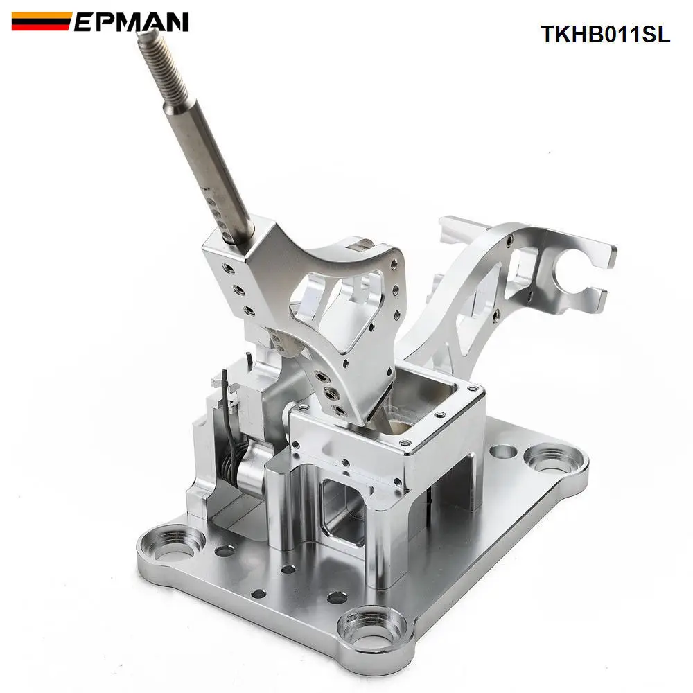 EPMAN Billet Gear Shifter Box Manual Short Shifter For Acura RSX Integra DC2 For Civic EM2 ES EF EG EK w/ K20 K24 Swap TKHB011SL