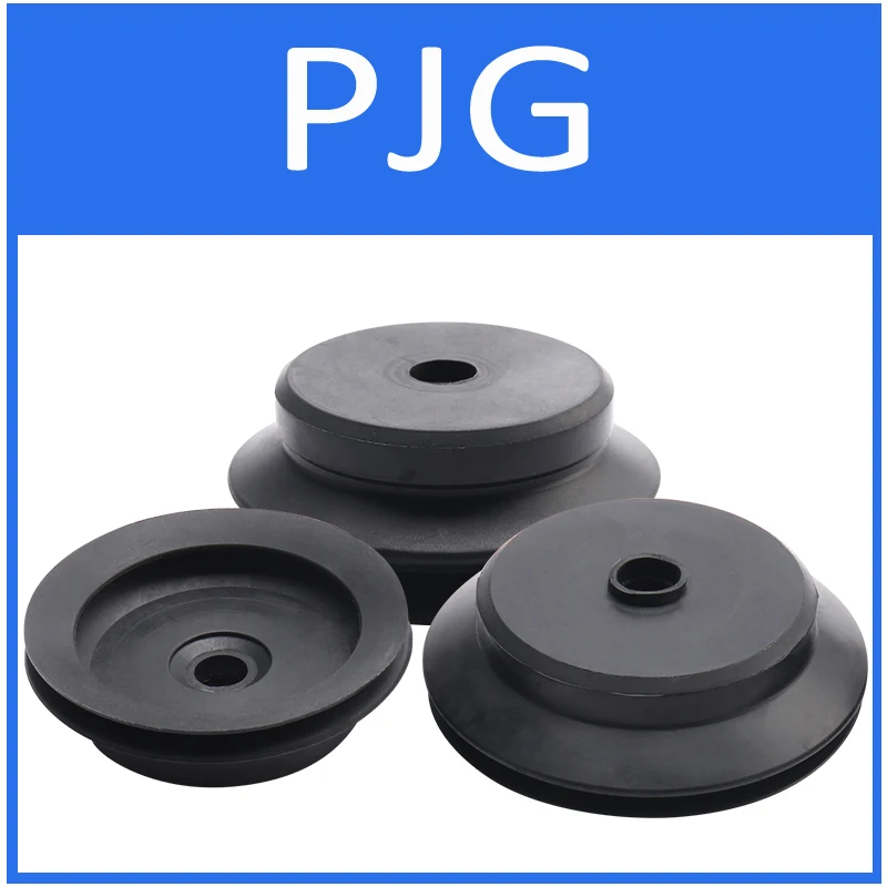 10pcs Vacuum Chuck Pneumatic Components PJG PF 6 8 10 15 20 25 30 40 50 Vacuum Cup Industrial Manipulator Silicone Suction Cups