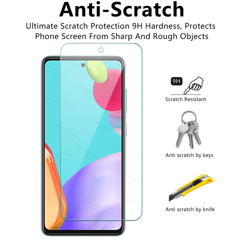 3 Screen Protector Glass For Samsung Galaxy A55 A52 A52s A54 A34 A14 A51 A22 A12 A32 A72 A53 A23 A33 A24 A05 A05s A15 A25 A35 5G