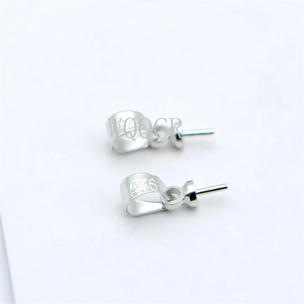 50 Pcs/lot Gold and Silver Lettering Pendant  Pin Bead Connector for Jewelry Making DIY Necklace Pendant Accessories