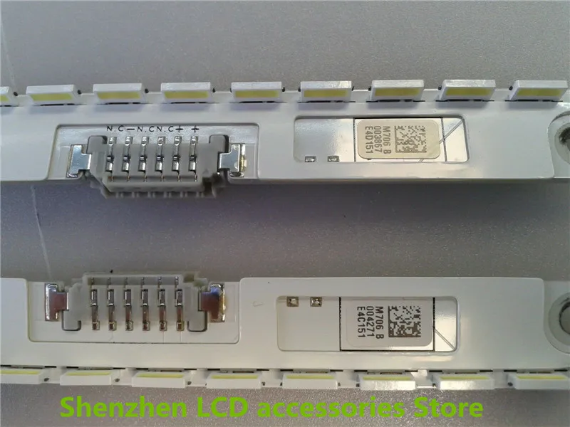 

2piece/lot FOR LED L075 SAMSUNG 2012SVS40 7032NNB LEFT56 2DREV1.1 SAMSUNG UE40ES5500 500mm 56LED