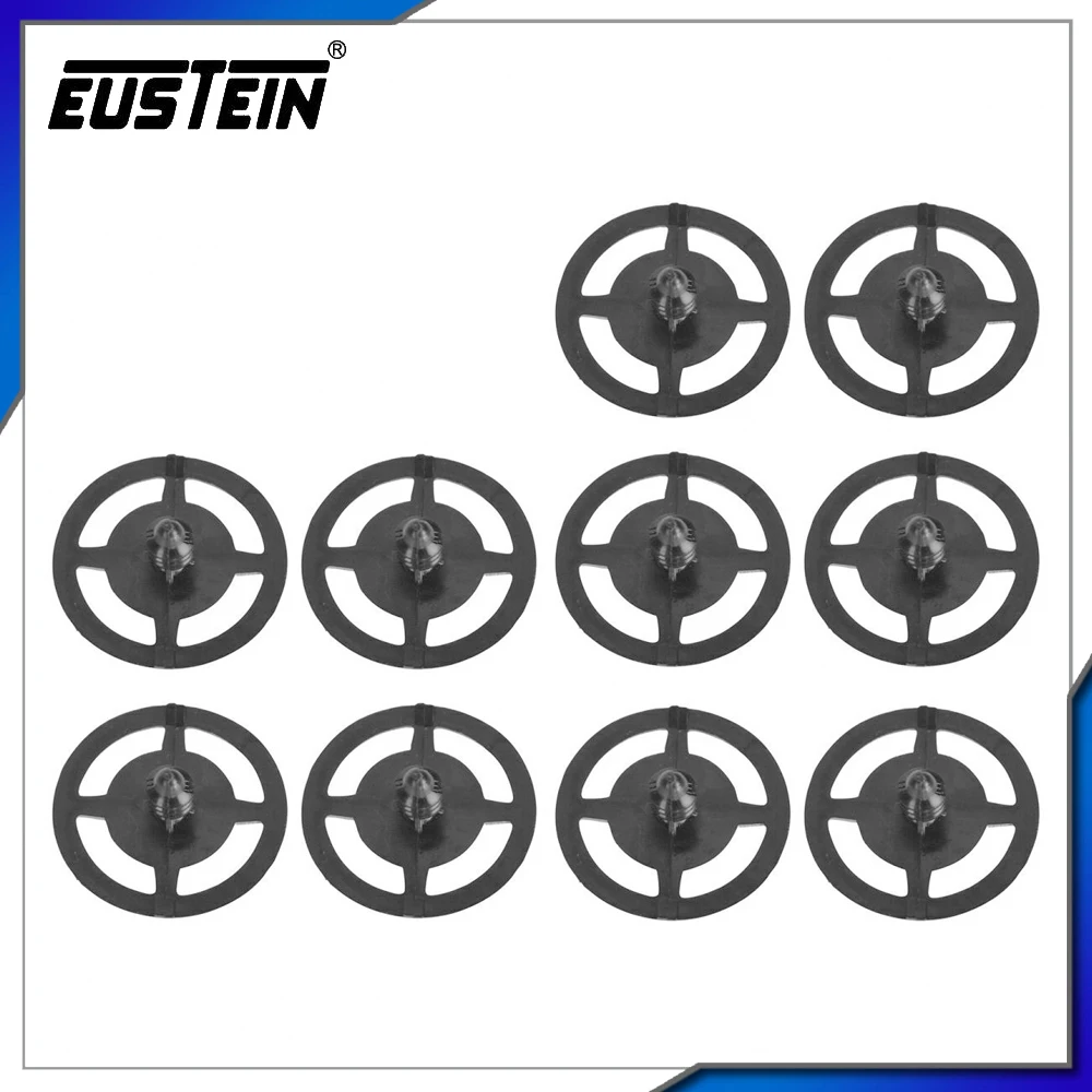 10Pcs OEM Hood Insulation Retainer Plastic Clip For Nissan 65832-F5000 65832F5000 For Auveco A17237