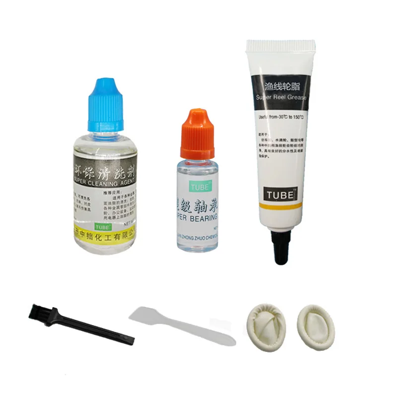 Water drop wheel spinning wheel drum fishing line wheel special maintenance grease bearing gear oil