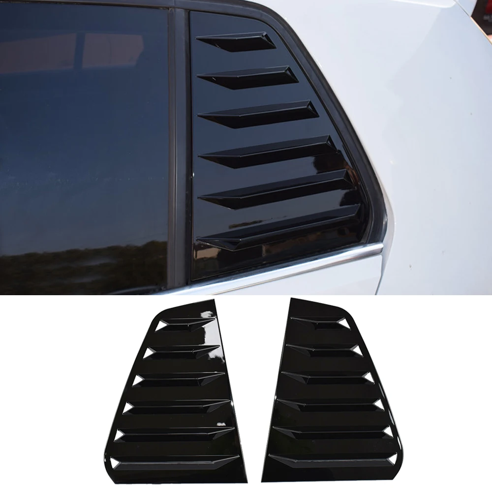 

Car Accessories for Volkswagen Golf 7 Mk7 /Mk7.5 Hatchback 2013-2020 Rear Window Louvers Shutters Blinds Cover Trim 2pcs