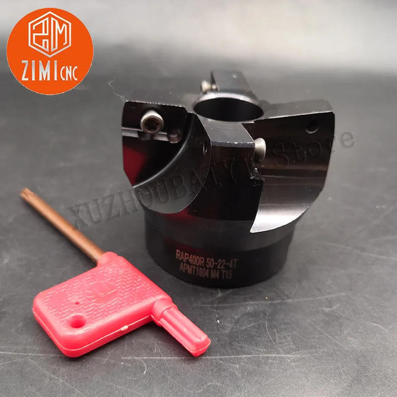 RAP400R 50-22-4T end milling cutter disc Indexable milling cutter head for APMT16 shoulder milling cutter cutters cnc