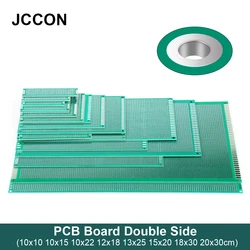 PCB Board Double Side Prototype DIY Universal Printed Circuit 10x10 10x15 10x22 12x18 13x25 15x20 18x30 20x30cm Protoboard