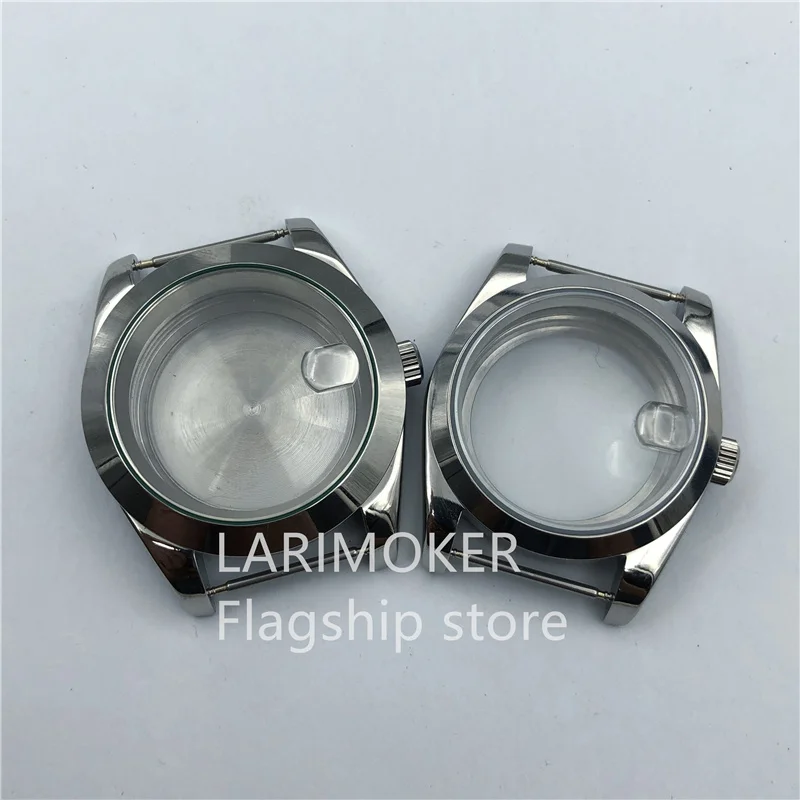 

LARIMOKER 36/39 mm Automatic Steel Polishing Man Watchcase NH35 NH36 Pearl2813 8215 PT5000 See Sapphire Crystal