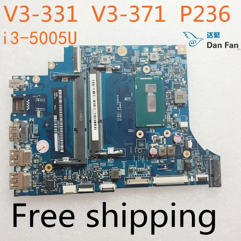 

VA30-HB For ACER V3-331 V3-371 P236 Laptop Motherboard i3-5005U 100%work