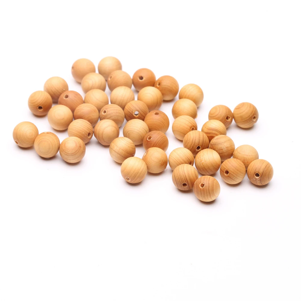 Natural Sandalwood Wood Beads Beaded 6mm 8mm Bracelet and Jewelry Making Round Wooden Spreading Handicraft Beads