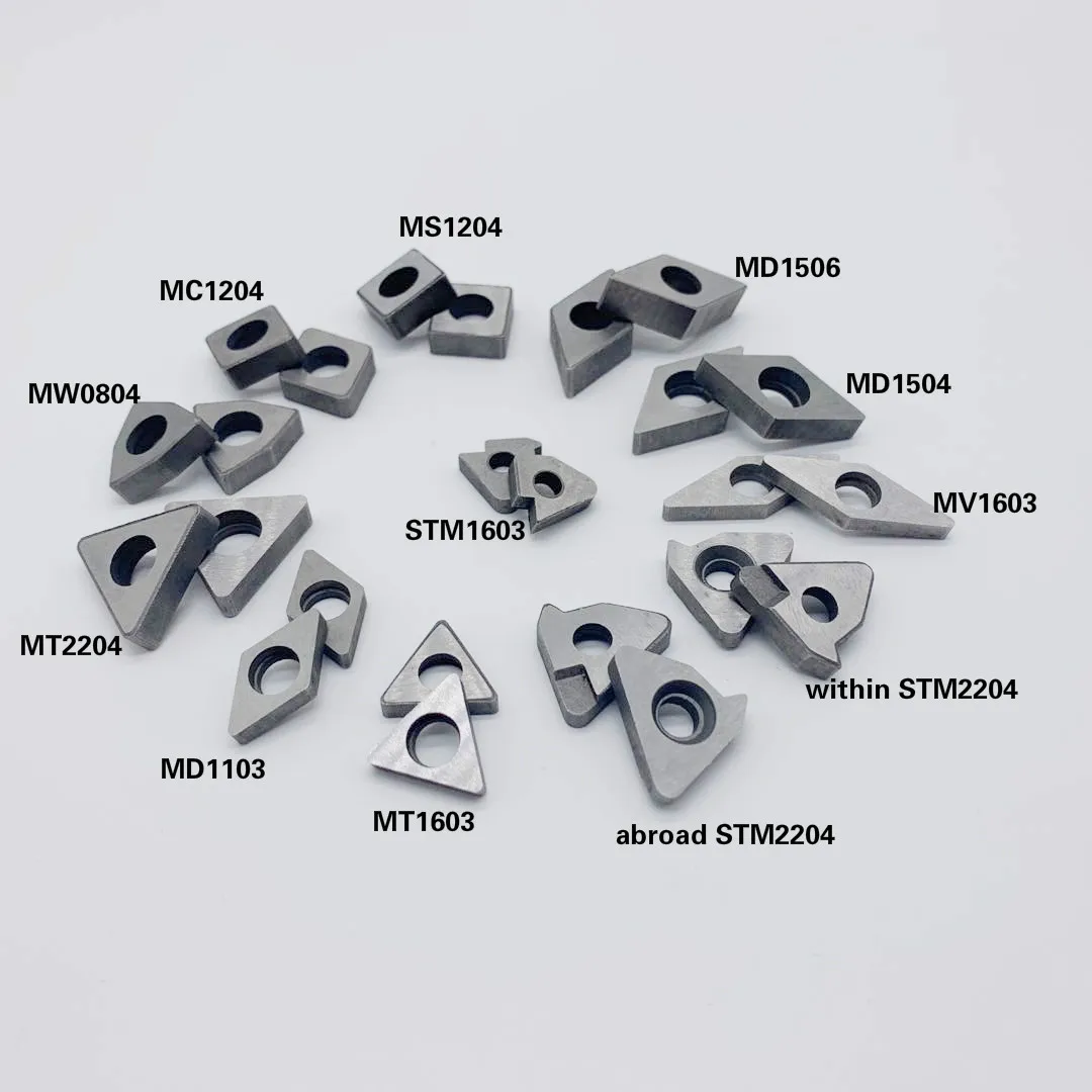 Base de herramienta de acero de tungsteno CNC, asiento de cuña de carburo avanzado, MT1603, MT2204, STM1603, MW0804, MD1103, MD1504, MD1506, MS1204, MC1204, MV1603