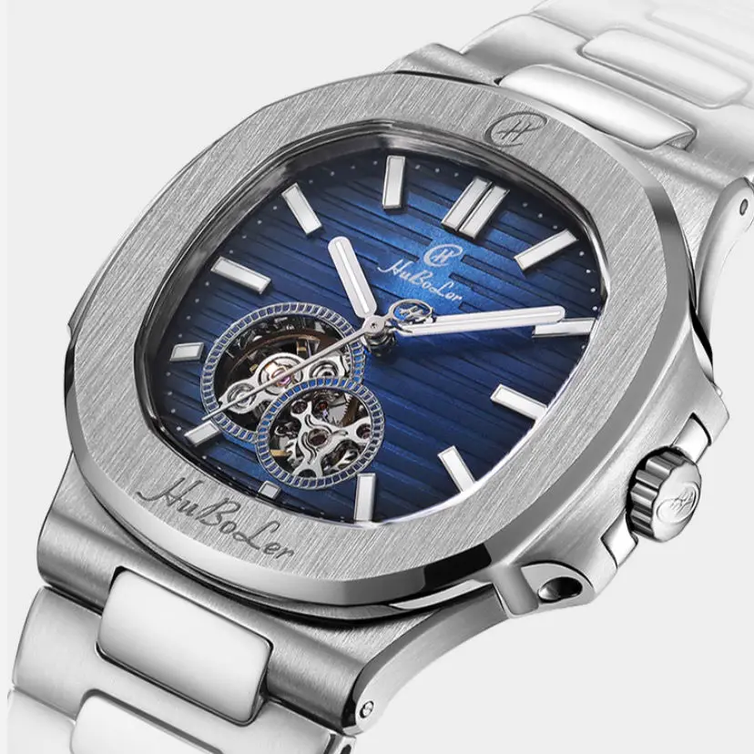 Hanboro brand classic mechanical watch for men luxury fashion business male Wristwatch fully automatic mechanical man Watches