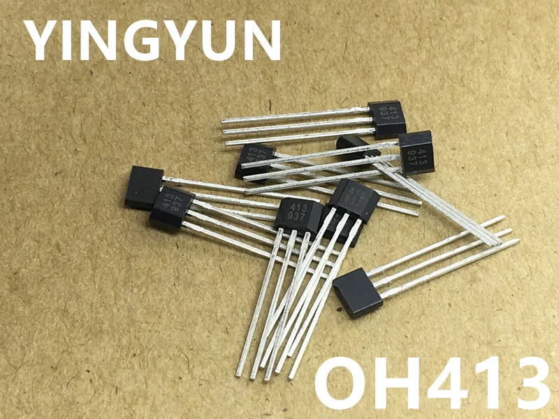 10pcs/lot   OH413 413  High Temperature Latch Hall Electric Tricycle Motor Hall TO- 92S   New original