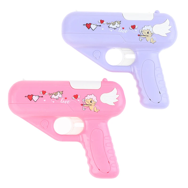 Sport Holiday 2021 Fun Outdoor Indoor Party Game Candy Gun Sugar Lollipop Gun Sweet Toy For Girlfriends Kid Toy Lollipop Storage