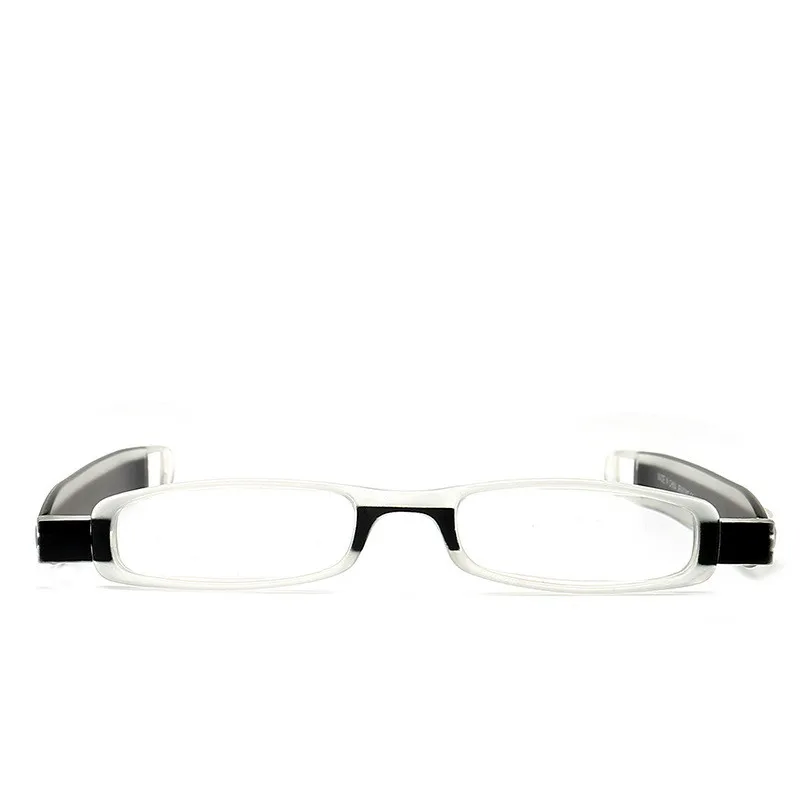 

Новые вращающиеся на 360 градусов очки для чтения для мужчин и женщин, Мужские Складные портативные оптические очки из смолы для пожилых Batch2021