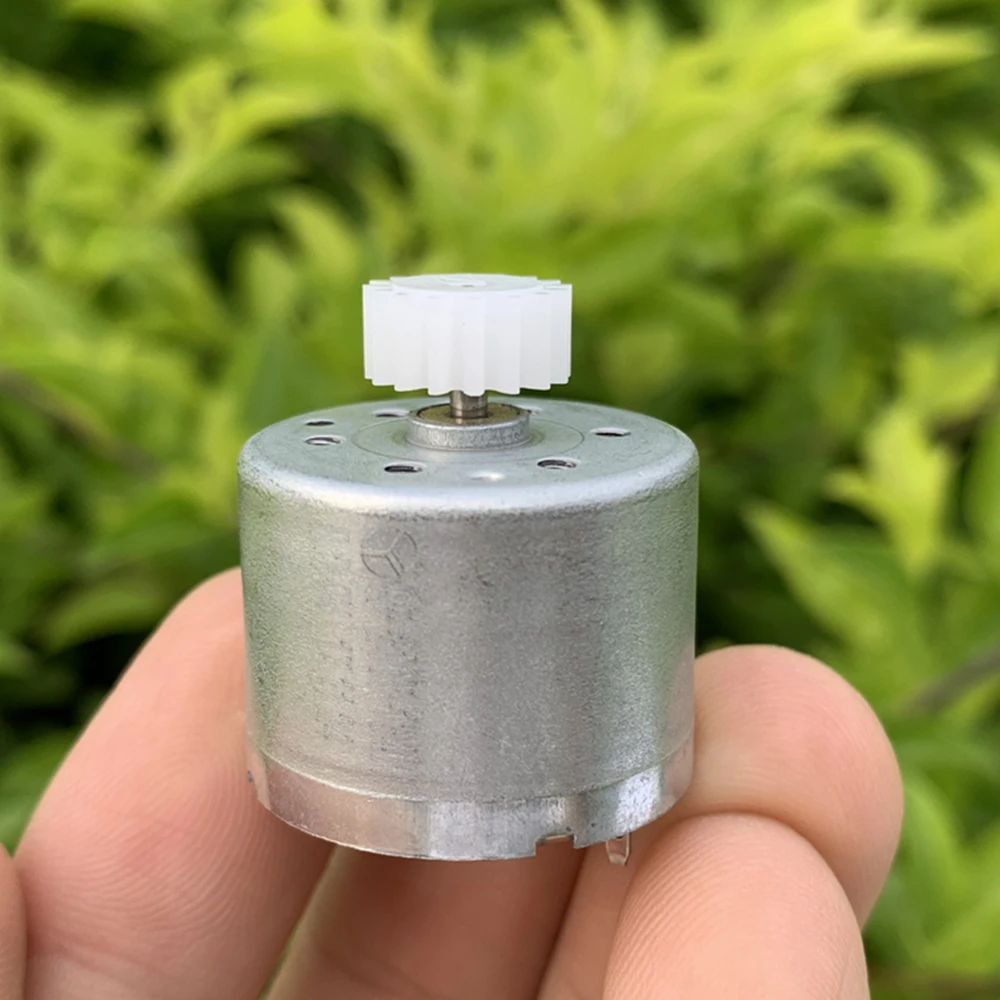 Micro Mini 310 Motor 24mm Round Solar Motor Low Voltage 7500RPM Silent Motor  Experimental Generator DC 3V-7.4V 4.2V 5V 6V