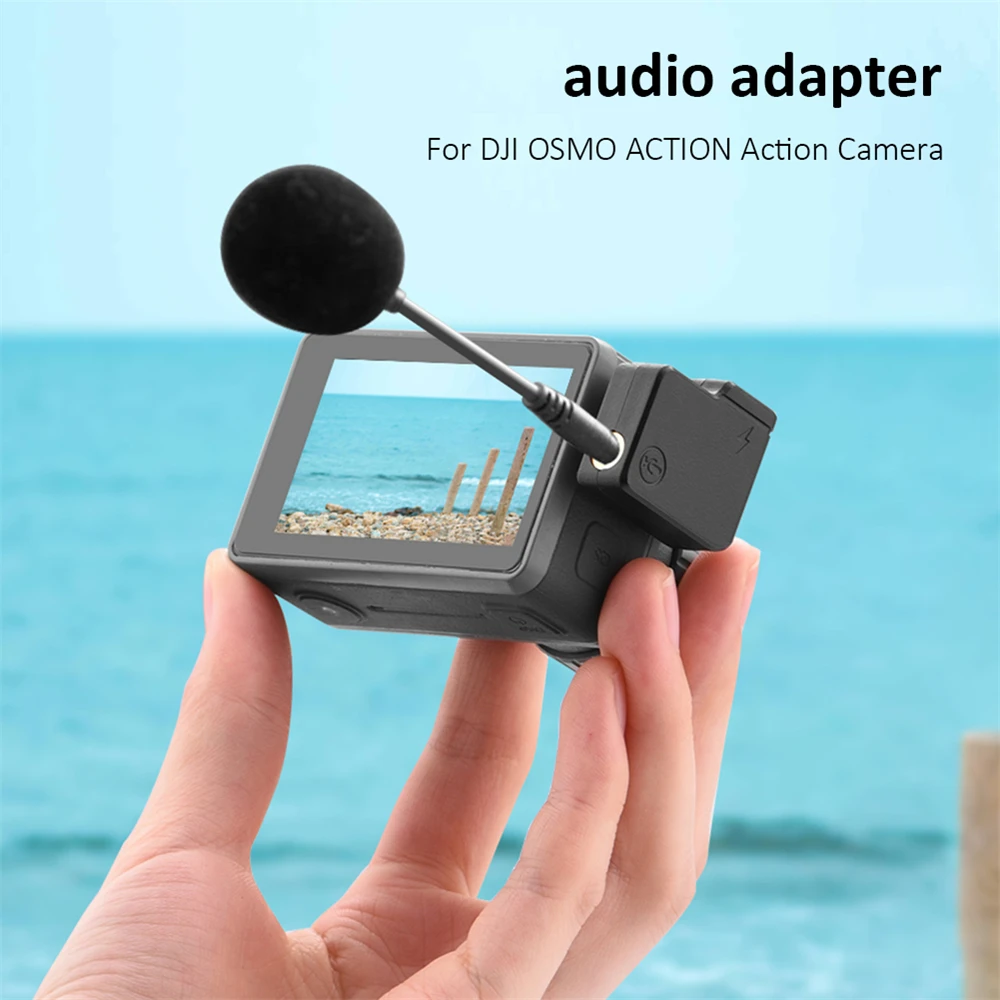 Konektor Adaptor Pengisi Daya/Audio /Transfer 3 In 1 untuk Kamera Aksi DJI Osmo