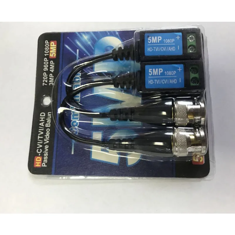 1080P 5mp 8mp  CCTV Video Balun HD   AHD/HDCVI/HDTVI BNC to UTP Cat5/5e/6   video  Passive Transmitter