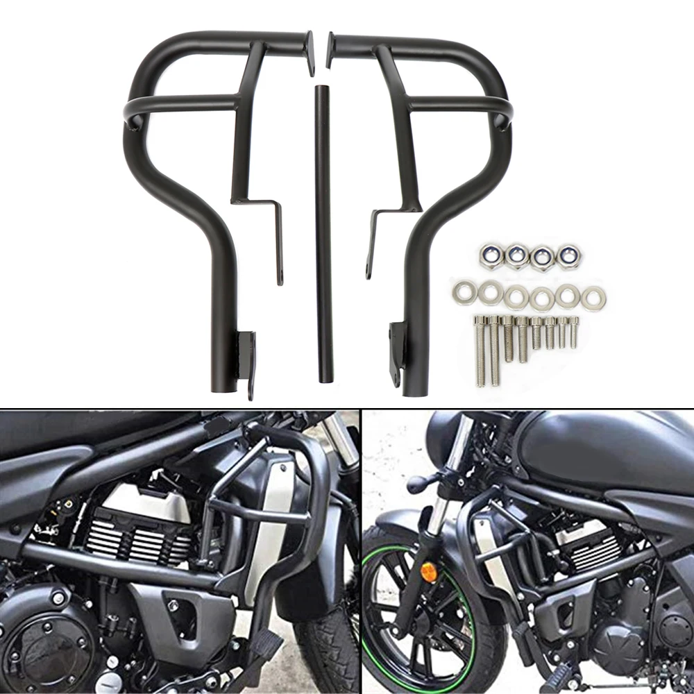 

For KAWASAKI VN650 Vulcan S 650 EN650 VN 650 2015-2023 Motorcycle Crash Bars Highway Engine Bumper Guard Stunt Cage Protector