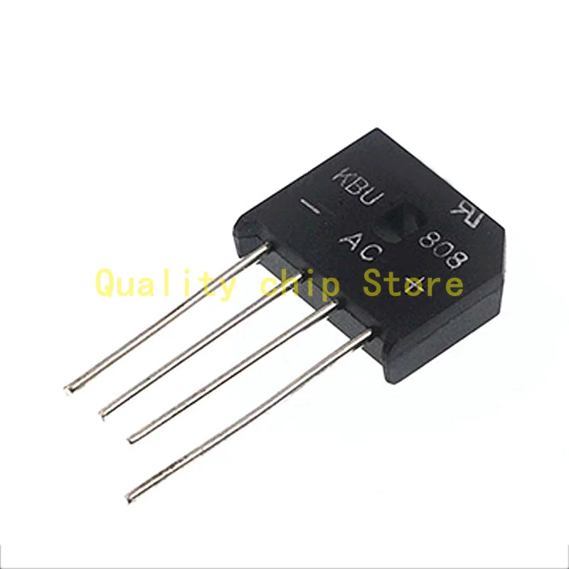 5PCS KBU610 KBU806 KBU808 KBU810 KBU1010 KBU1510 KBU2510 6A 8A 10A 15A 25A 600V 800V 1000V Diode Bridge Rectifier