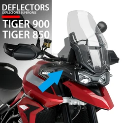 Motorfiets Voorruit Side Deflector Voorruit Voor Tiger 900 850 Voor Tiger 900 GT LOW 2020-2023 Kniebeschermers Windplaat Scherm
