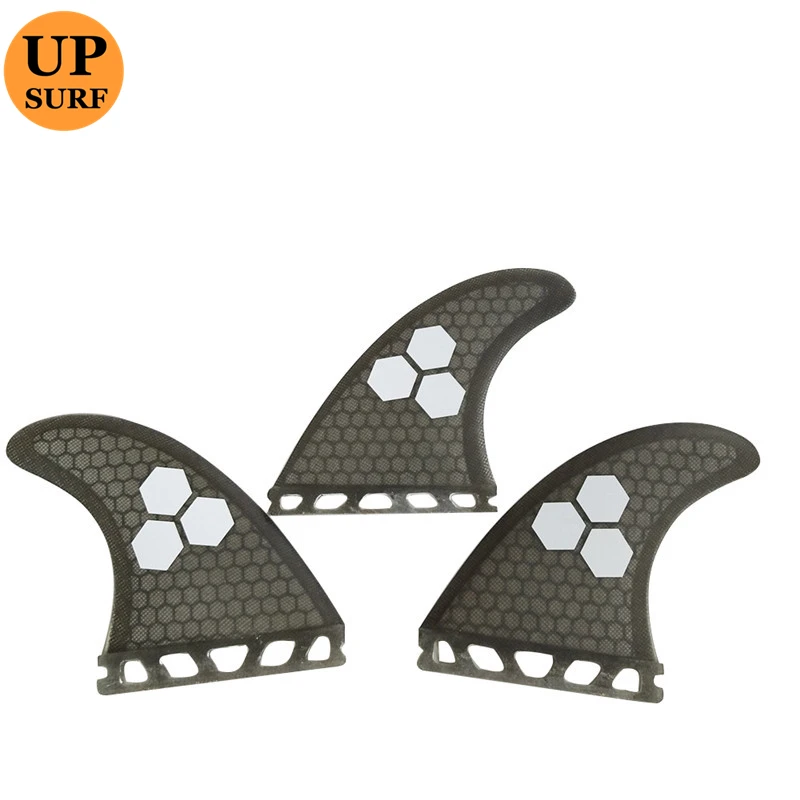 Tri Fins Set S/M/L/K2.1 Surfboard Fins Single Tab Thruster Honeycomb Fiberglass Quilhas Surf Fins Set Stabilizer quilhas de surf