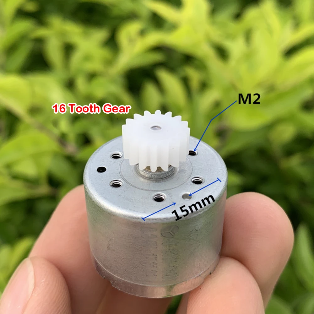 Micro Mini 310 Motor 24mm Round Solar Motor Low Voltage 7500RPM Silent Motor  Experimental Generator DC 3V-7.4V 4.2V 5V 6V