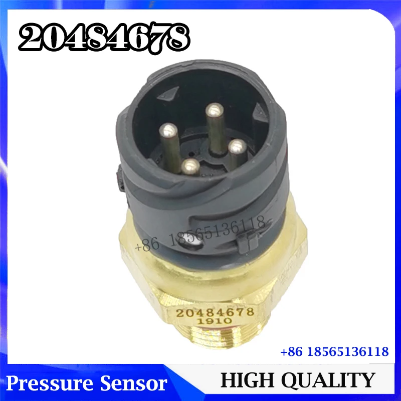 High Quality Parts Oil Pressure Sensor 21634021 20484678 for Excavator EC360 EC460 Sensor