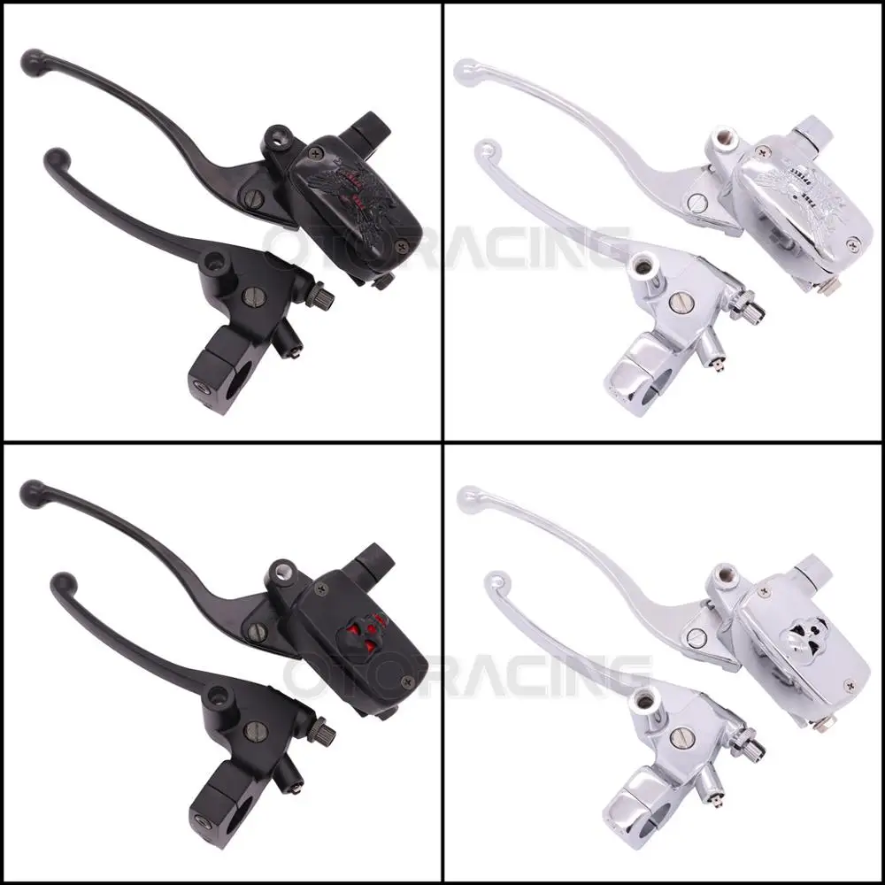 Motocyklowe dźwignie hamulcowe sprzęgło pompa hamulcowa zbiornik dla Kawasaki Vulcan VN800 VN900 VN1500 VN1500L VN1600 VN1700 VN2000