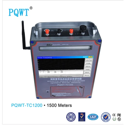 Best quality  PQWT-TC1200  underground water detection meter groundwater detector