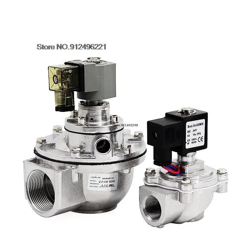 

DMF Solenoid Pulse Valve AC220V DN40 DN50 Rectangular Electromagnetic Pulse Valve DMF-Z-40S DMF-Z-50S