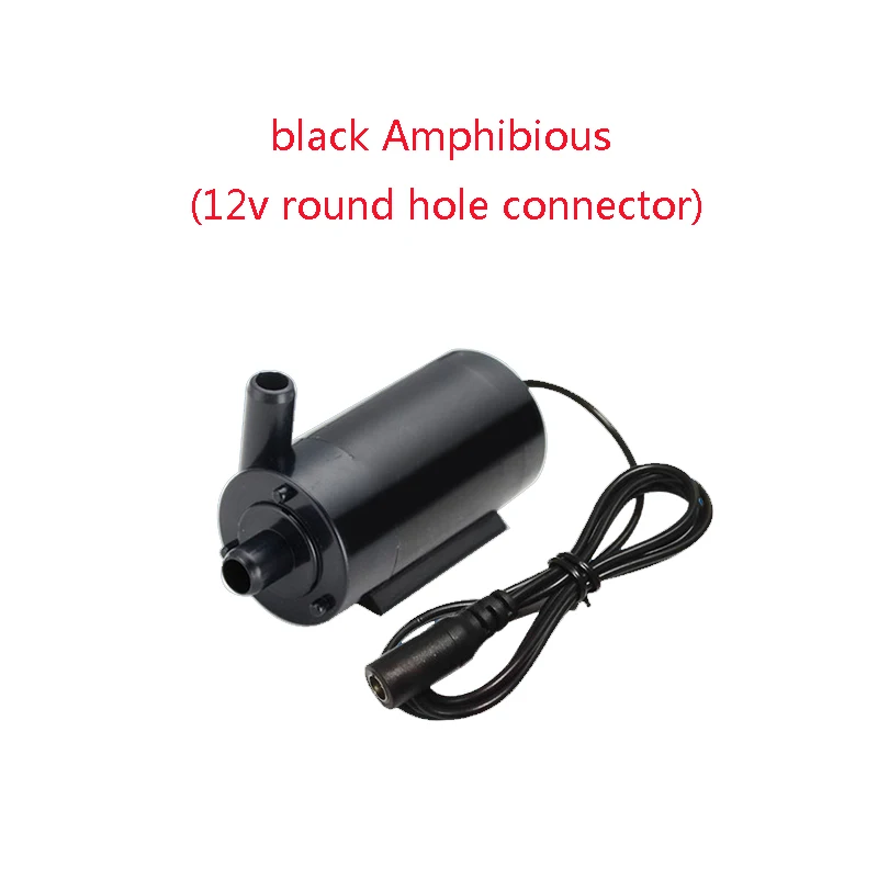 Mini pompe à moteur Submersible 12V DC, à faible bruit, pour fontaine, fleurs d'eau
