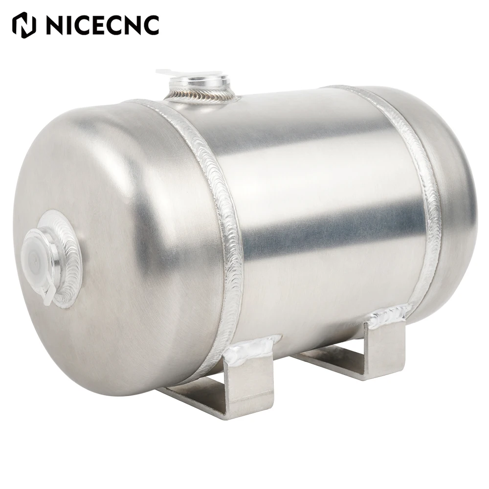 

NiceCNC ATV UTV Compressed Air Tank 4L 1 Gallon Heavy Duty High Volume Air Output 254*165mm 10*6.5in 1.7kg Aluminum Accessories