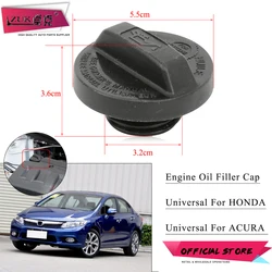 ZUK Universal Oil Filler Cap For HONDA CIVIC CRV ACCORD FIT JAZZ ODYSSEY VEZEL HRV CITY JADE MDX ILX RL ZDX TL TLX RLX RDX CDX