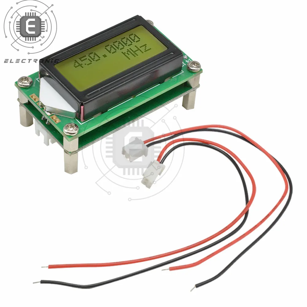 Medidor digital de frequência, 1-1200mhz, 1mhz-1.2ghz, rf, segundo, dc, 9-12v, medidor lcd