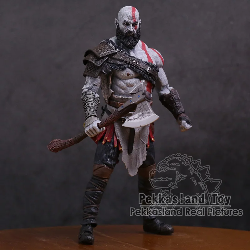 Original God of War 4 Kratos PVC Action Figure modello da collezione giocattolo 7 pollici 18cm