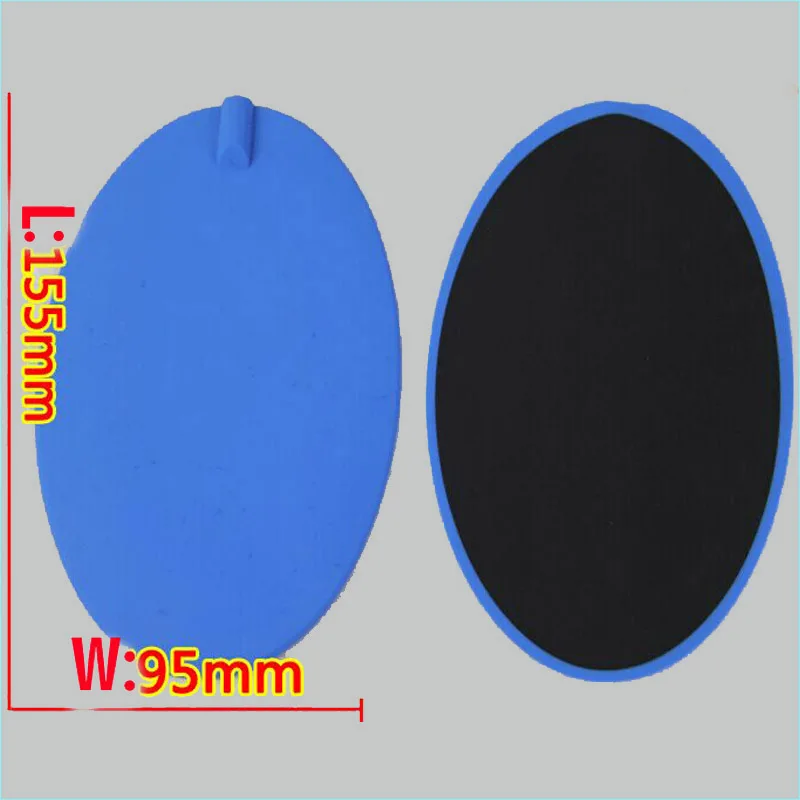 4pcs/lot(2 Pair) Blue Silica gel TENS 95*160mm Acupuncture pads weight loss electrodes pads for electronic tens pulse masager