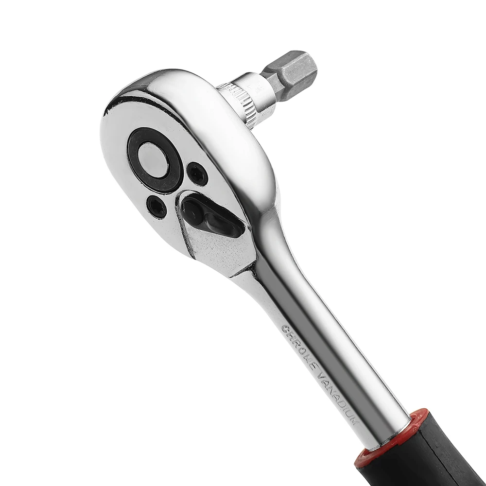 Imagem -04 - Conjunto de Chave de Catraca de Polegadas Conjunto de Ferramentas Manuais Chave de Boca Curta com Alça e tipo Chave Inglesa Kit de Brocas