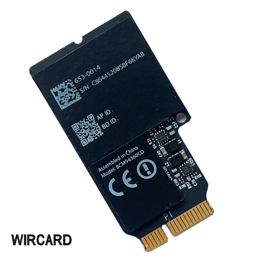 WIRCARD Dual band 1750Mbps BCM94360CD 802.11AC WIFI wireless BT 4.0 bcm94360cd native card Airdrop  for Hackintosh Mac OS