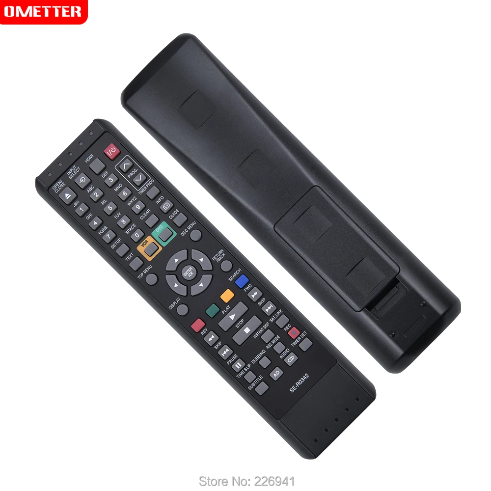Remote control use for Toshiba SE-R0342 remoto controller controle fernbedienung teleconmande