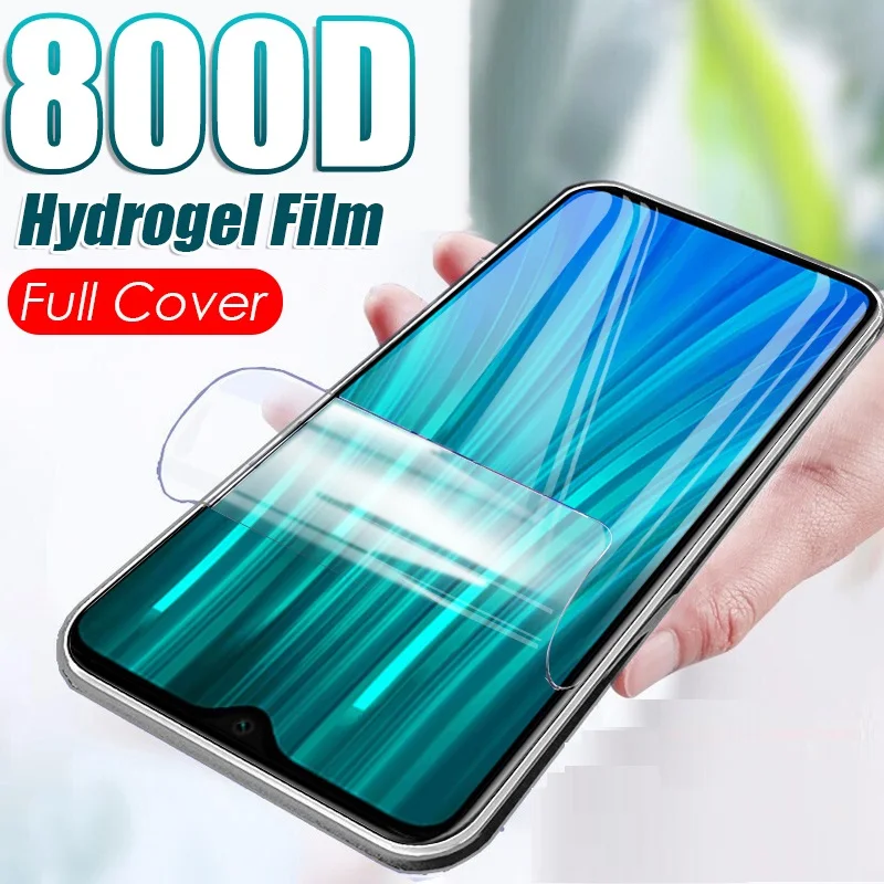 Transparent Hydrogel Film For Ulefone Armor 9 Not 8P S11 Not 7 Full Cover Curved Screen Protector Not Tempered Glass