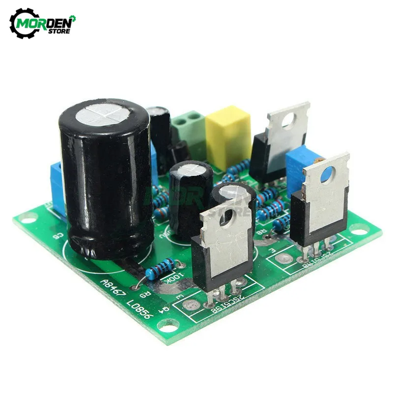 DC 12V-30V 24V Mini 1969 TIP41C 20W Amplifier Assemble Board Pure Class A Sealed Multi-turn Adjustable Resistance Module 1CH