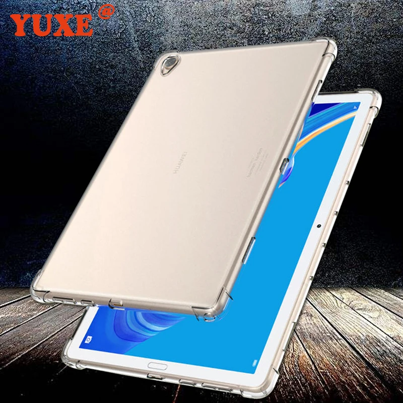 Cover For Huawei MatePad Pro 10.8 2019 T8 2020 MRX-W09 SCMR-AL09 Tablet Case TPU Silicon Transparent Slim Airbag Cover Anti-fall